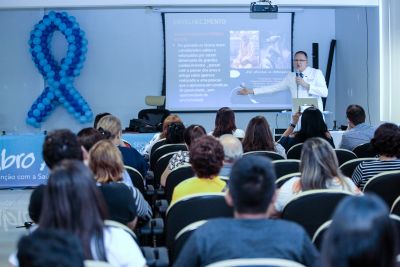 notícia: Sespa realiza primeiro evento da campanha Novembro Azul
