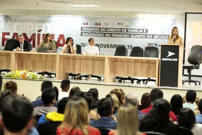 notícia: Pará discute Direito de Família em IV Congresso Amazônico
