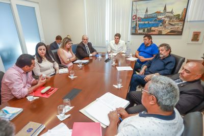 notícia: Plano de recuperação da Cosanpa é discutido em reunião na sede do governo