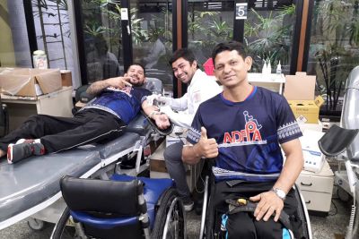 notícia: Fundação Hemopa investe na acessibilidade para doadores com deficiência