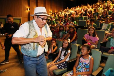 notícia: Festa Literária de Bragança tem contação de histórias com Juraci Siqueira
