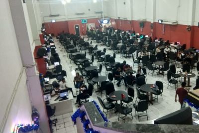 notícia: Mais de 80 máquinas de jogos de azar são apreendidas na Grande Belém