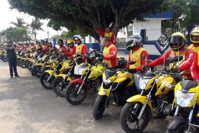 notícia: Detran realiza curso para mototaxistas em Capanema