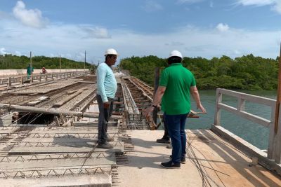 notícia: Governo entregará obra da PA-444 e da ponte sobre o Rio Sampaio antes do reveillon 