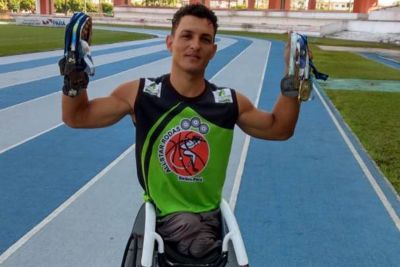 notícia: Na pista olímpica do Mangueirão, paratleta treina em busca do pódio na São Silvestre