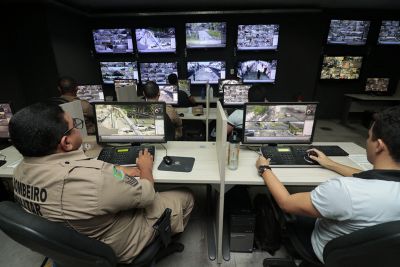 notícia: Ciop intensifica monitoramento de imagem nas ruas do centro comercial