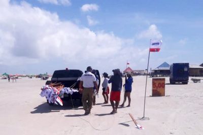 notícia: Segup ordena fluxo de veículos em Salinas por meio de parceria