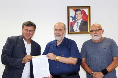 notícia: Cosanpa assina convênio com Senador José Porfírio e passará a atender 54 municípios do Pará