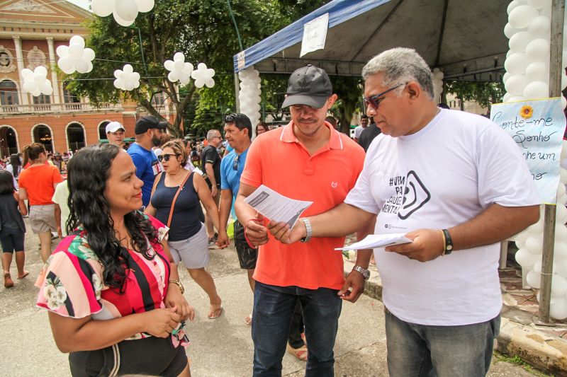 A sociedade Civil organizada com apoio do estado, iniciaram a campanha voltada a saúde mental denominada 'Janeiro Branco '. <div class='credito_fotos'>Foto: Wagner Almeida/ Ascom Sejudh | <a href='/midias/2020/originais/5922_d06463dc-6f32-e7d7-8b80-1eba98cd6cd9.jpg' download><i class='fa-solid fa-download'></i> Download</a></div>