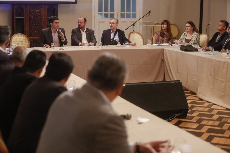Representantes de 17 secretarias se reuniram, na tarde desta segunda-feira (27), no Palácio do Governo, para definir estratégias e ações do programa Territórios Pela Paz (TerPaz) para o ano de 2020. <div class='credito_fotos'>Foto: Marcelo Seabra / Ag. Pará | <a href='/midias/2020/originais/5926_d1113ba1-b5ce-1289-6feb-a453aa27ad62.jpg' download><i class='fa-solid fa-download'></i> Download</a></div>