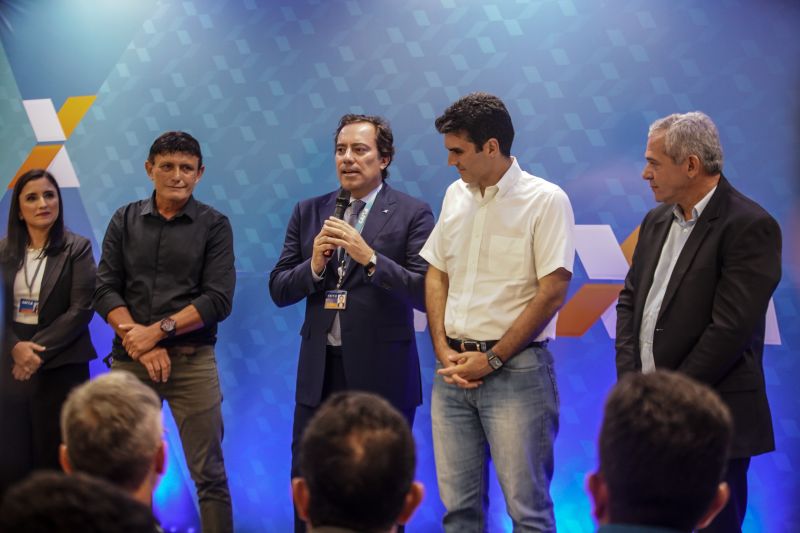 Ato de inauguração da Superintendência Executiva da Caixa Econômica Federal de Santarém. <div class='credito_fotos'>Foto: Marco Santos / Ag. Pará | <a href='/midias/2020/originais/5970_2b88d2e0-565e-54bb-21e6-481f76e44ad5.jpg' download><i class='fa-solid fa-download'></i> Download</a></div>