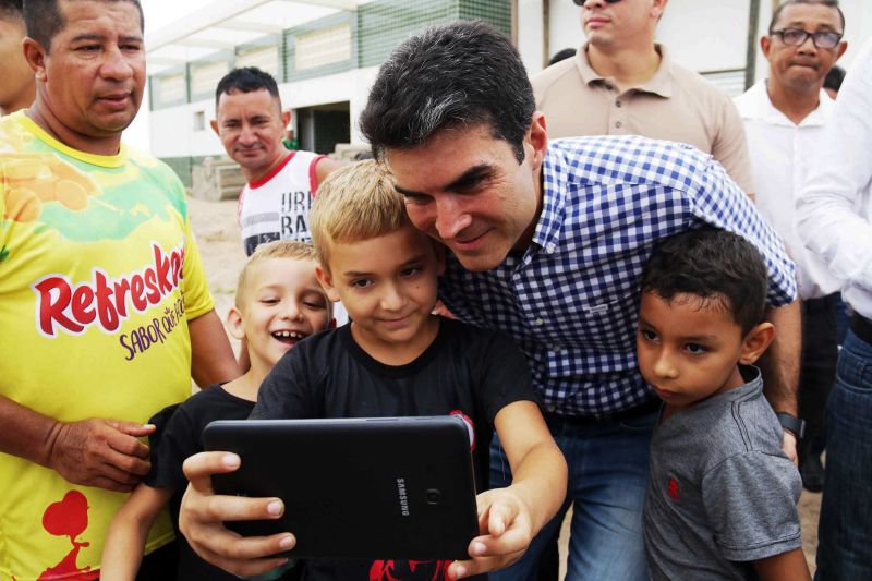 Governo do Estado entrega à população a primeira etapa do asfalto da rodovia PA-429, em Curuá. <div class='credito_fotos'>Foto: Bruno Cecim / Ag.Pará | <a href='/midias/2020/originais/5974_d6cdb0b2-612f-5761-4343-f3a35b6018fd.jpg' download><i class='fa-solid fa-download'></i> Download</a></div>