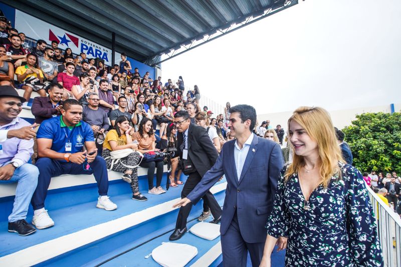 m dos mais importantes complexos esportivos da região e berço dos atletas paraenses, o Parque Aquático da Universidade do Estado do Pará (Uepa), foi reaberto nesta segunda-feira (10), em cerimônia presidida pelo governador do Estado, Helder Barbalho, e pelo reitor da Uepa, Rubens Cardoso. Há 3 anos, o espaço fechou para obras. A Universidade aguardava um recurso federal para execução dos serviços, mas no ano passado, a gestão atual retomou as obras com recursos próprios. Um investimento do tesouro Estadual de mais de R$ 2,4 milhões para devolver ao Estado o complexo. <div class='credito_fotos'>Foto: Marco Santos / Ag. Pará | <a href='/midias/2020/originais/5978_dd180eb2-27d2-761e-3c61-5464e2680d67.jpg' download><i class='fa-solid fa-download'></i> Download</a></div>