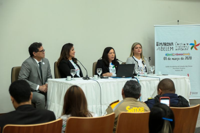 BelÃ©m28 de fevereiro de 2020, na manhÃ£ de hoje foi realiza coletiva de impresa da segunda macha contra trabaÃ§ho infantil