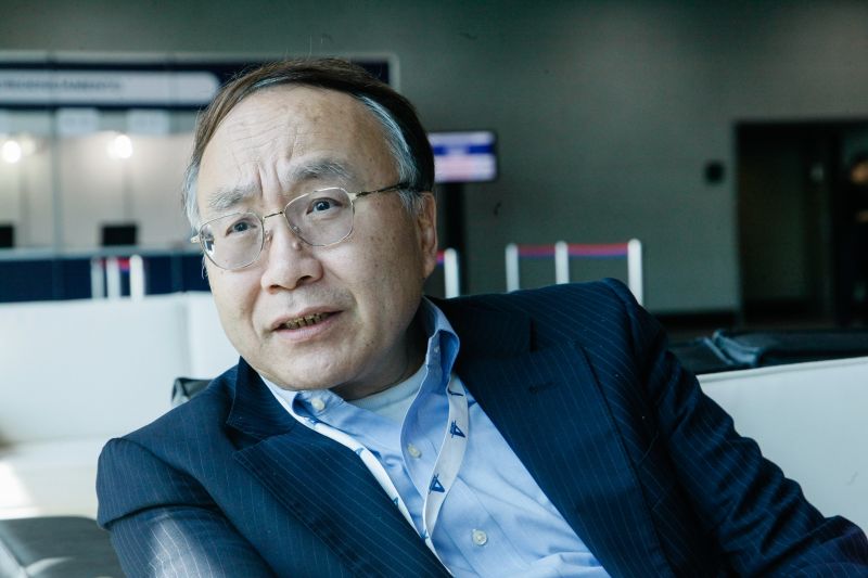 Xian Zhu, vice-president e chefe de operações do New Development BankBRICS <div class='credito_fotos'>Foto: Jader Paes / Agência Pará | <a href='/midias/2020/originais/6073_b561207d-cff1-f898-f274-05c9c0dedefd.jpg' download><i class='fa-solid fa-download'></i> Download</a></div>