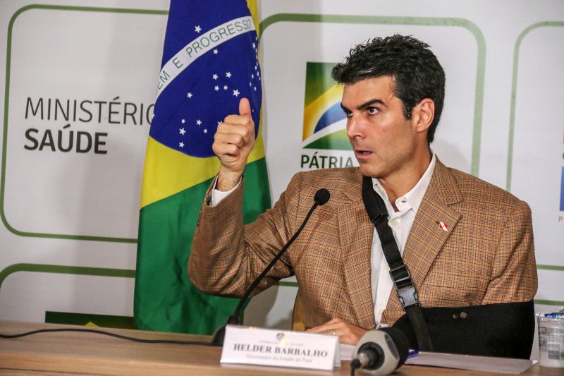 Coletiva com o governo do estado. Novas Medidas Coronavírus <div class='credito_fotos'>Foto: Bruno Cecim / Ag.Pará | <a href='/midias/2020/originais/6100_c6316a0b-0b51-275b-016a-b635b3e19b02.jpg' download><i class='fa-solid fa-download'></i> Download</a></div>