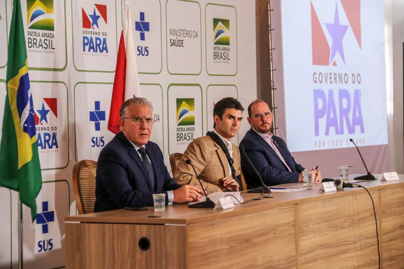 Coletiva  com o governo do estado. Novas Medidas Coronavírus <div class='credito_fotos'>Foto: Bruno Cecim / Ag.Pará   |   <a href='/midias/2020/originais/6100_ead3f714-16d0-0f2f-d404-d01ef3a6476c.jpg' download><i class='fa-solid fa-download'></i> Download</a></div>