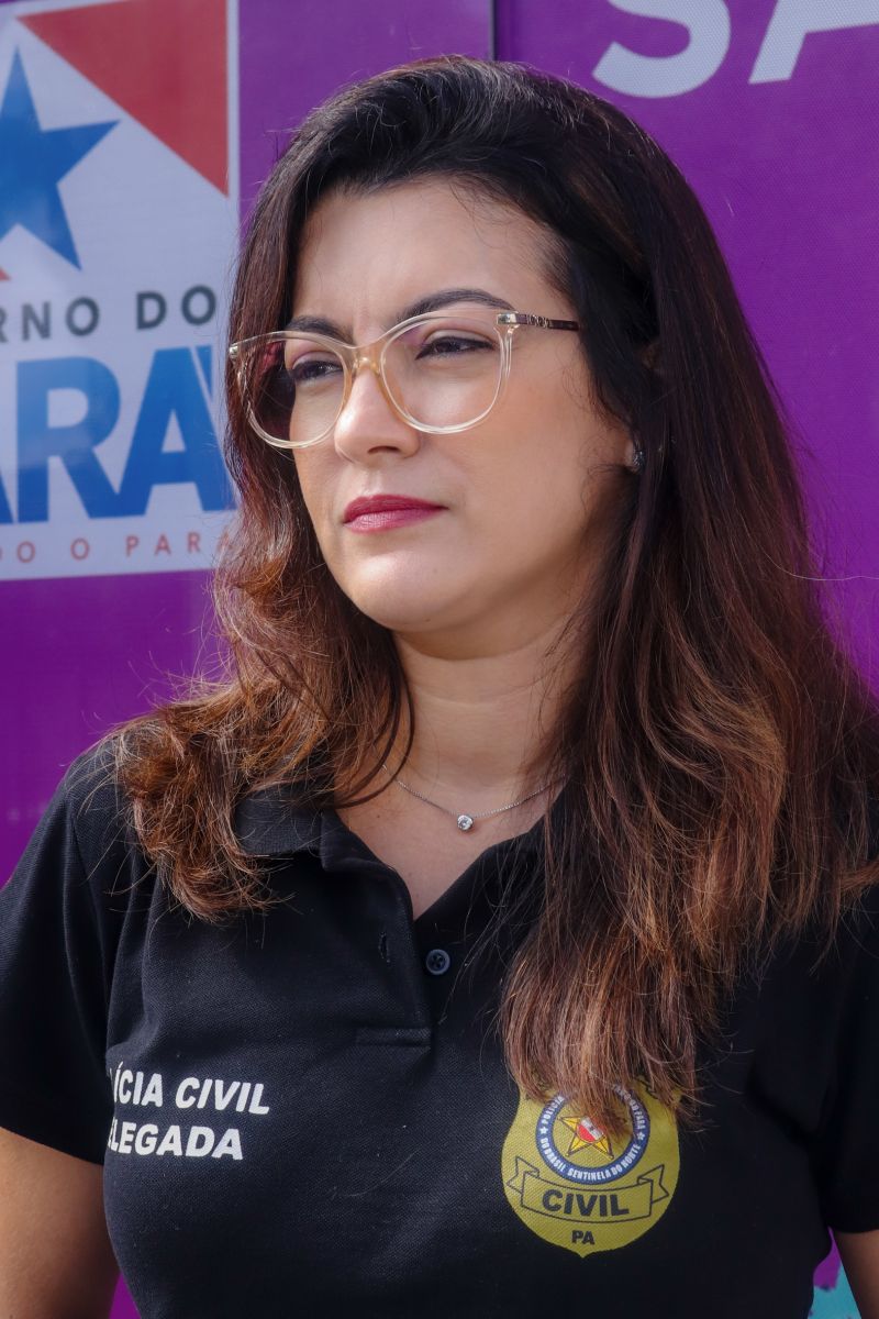 NA FOTO: Delegada Fernanda Marinho