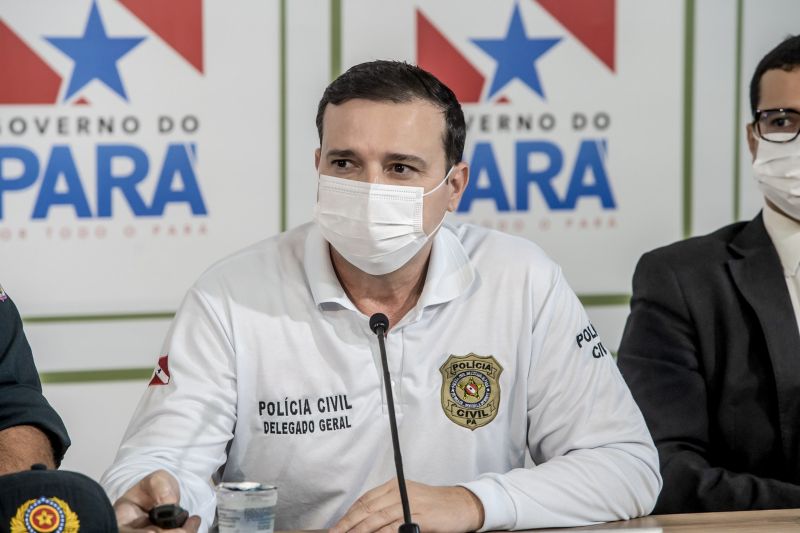 Coletiva da Segup no palácio. <div class='credito_fotos'>Foto: Marco Santos / Ag. Pará | <a href='/midias/2020/originais/6199_84c4e3b8-066a-3c21-b03f-63ae8f37d35a.jpg' download><i class='fa-solid fa-download'></i> Download</a></div>