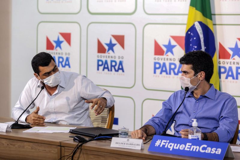 Videoconferencia Prefeitos Consorcio Belo Monte - Foto Bruno Cecim <div class='credito_fotos'>Foto: Bruno Cecim / Ag.Pará   |   <a href='/midias/2020/originais/6213_0ef17999-f390-f8d9-0e10-ba3183505cf5.jpg' download><i class='fa-solid fa-download'></i> Download</a></div>