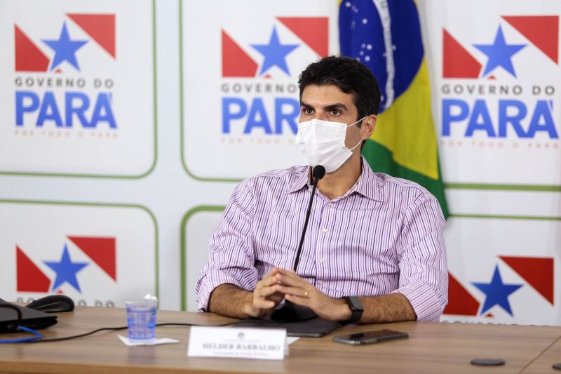 Governador Helder Barbalho em Videoconferência com Prefeitos de Marajo <div class='credito_fotos'>Foto: Bruno Cecim / Ag.Pará | <a href='/midias/2020/originais/6228_5b5bc0f4-4865-4498-b523-30d48eebd79d.jpg' download><i class='fa-solid fa-download'></i> Download</a></div>