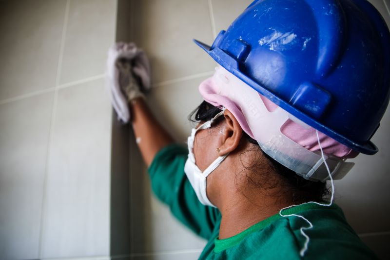 Obras no Hospital Abelardo Santos ,nos andares 08 e 09 <div class='credito_fotos'>Foto: Pedro Guerreiro / Ag. Pará | <a href='/midias/2020/originais/6242_db930f48-a1cf-7c37-ec97-b48a10cb290a.jpg' download><i class='fa-solid fa-download'></i> Download</a></div>