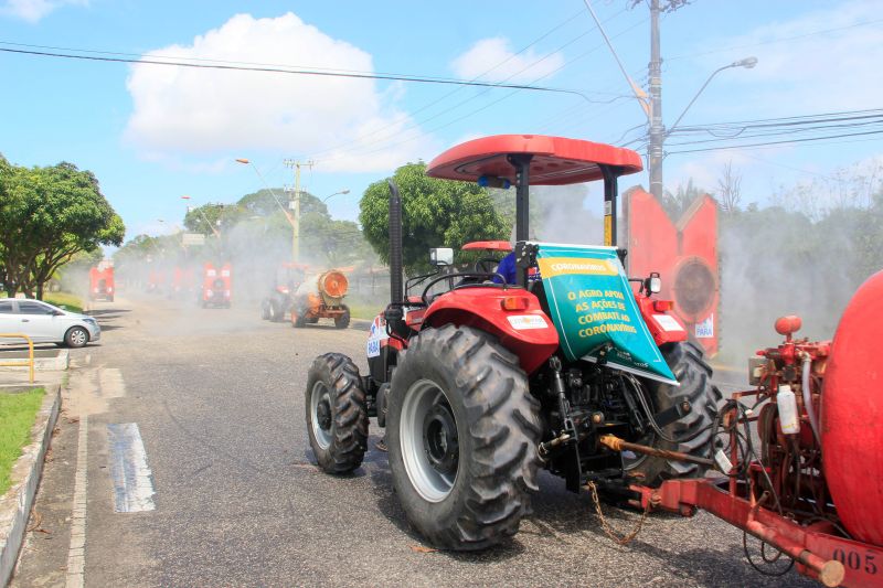 Ação do governo higieniza vias públicas próximas a feiras, mercados e hospitais <div class='credito_fotos'>Foto: Marcelo Seabra / Ag. Pará | <a href='/midias/2020/originais/6280_c99e0253-c39f-d526-8906-65756a5e8160.jpg' download><i class='fa-solid fa-download'></i> Download</a></div>