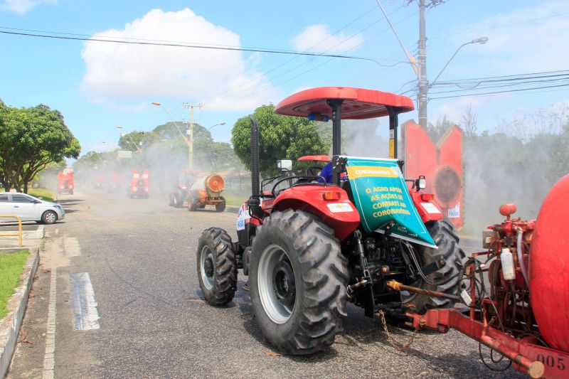 Ação do governo higieniza vias públicas próximas a feiras, mercados e hospitais <div class='credito_fotos'>Foto: Marcelo Seabra / Ag. Pará   |   <a href='/midias/2020/originais/6280_c99e0253-c39f-d526-8906-65756a5e8160.jpg' download><i class='fa-solid fa-download'></i> Download</a></div>