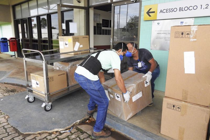 Altamira recebe equipamentos do Estado para ajudar no combate contra Corona virus. <div class='credito_fotos'>Foto: Divulgação | <a href='/midias/2020/originais/6285_865a79e7-ee1d-a87f-63d2-20199f22358a.jpg' download><i class='fa-solid fa-download'></i> Download</a></div>