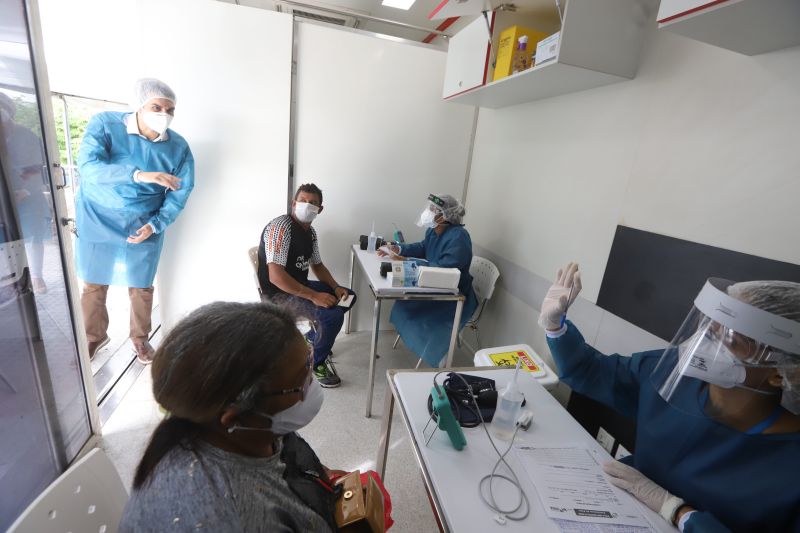 Policlínica itinerante inicia atendimentos em Santo Antônio do Tauá <div class='credito_fotos'>Foto: Marco Santos / Ag. Pará | <a href='/midias/2020/originais/6329_3bed4ad8-c56a-3433-a18f-f1dcbc49e5e2.jpg' download><i class='fa-solid fa-download'></i> Download</a></div>