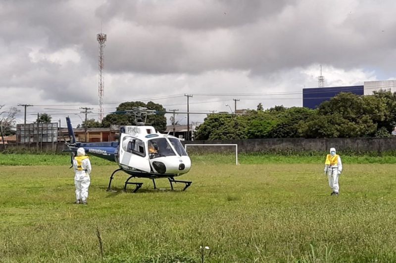 Hospital de Campanha de Santarém recebe primeiro paciente por meio do transporte Aeromédico <div class='credito_fotos'>Foto: Ronilma Santos / Ascom CRGSP | <a href='/midias/2020/originais/6339_8373327f-344f-fa9f-8c3c-5551c5dfc0d0.jpg' download><i class='fa-solid fa-download'></i> Download</a></div>