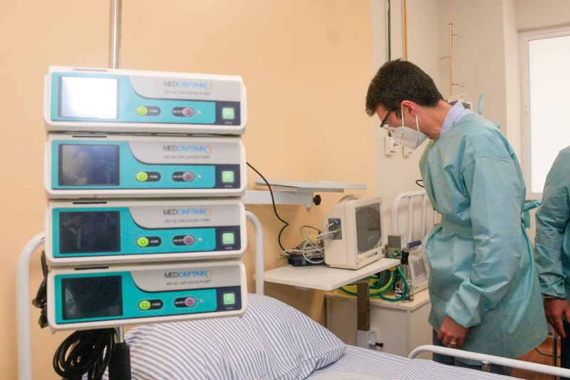 Respiradores equipam UTIs do Hospital Regional