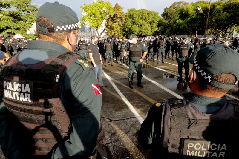 BelÃ©m, ParÃ¡, Brasil. OPERAÃ‡ÃƒO SEGURANÃ‡A, PraÃ§a da Bandeira - 19/06/2020. Foto: Ricardo AmanajÃ¡s / Ag ParÃ¡. <div class='credito_fotos'>Foto: Ricardo Amanajás / Ag. Pará   |   <a href='/midias/2020/originais/6464_235a3700-02e8-be23-5bf1-f7ef285beee3.jpg' download><i class='fa-solid fa-download'></i> Download</a></div>