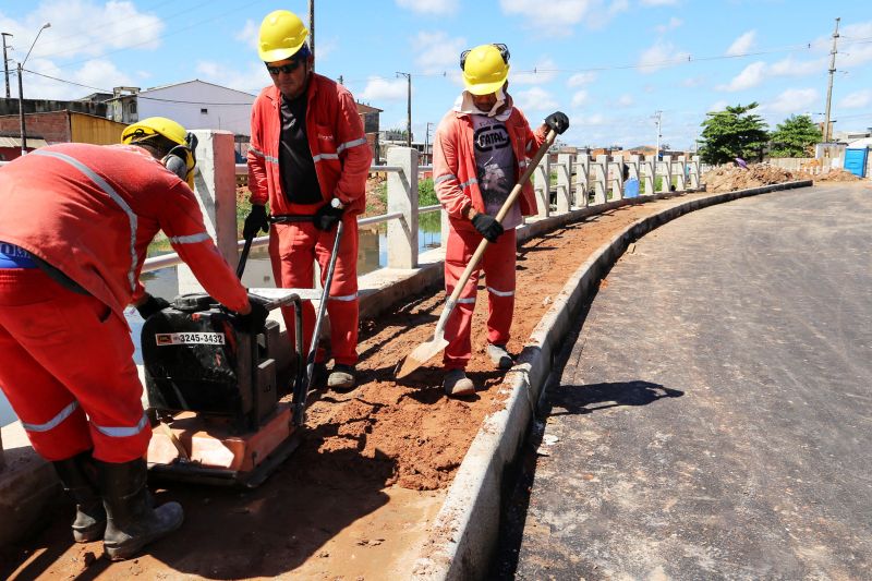 Obras Tucunduba e Asfalto - Fotos Bruno Cecim <div class='credito_fotos'>Foto: Bruno Cecim / Ag.Pará | <a href='/midias/2020/originais/6578_0ac6d635-8a7f-5de0-4e0a-5be4eee759d7.jpg' download><i class='fa-solid fa-download'></i> Download</a></div>