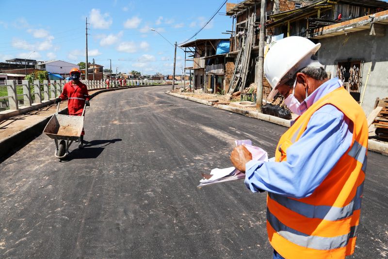 Obras Tucunduba e Asfalto - Fotos Bruno Cecim <div class='credito_fotos'>Foto: Bruno Cecim / Ag.Pará | <a href='/midias/2020/originais/6578_aab5fb05-b5be-8567-8825-00d80660fb4f.jpg' download><i class='fa-solid fa-download'></i> Download</a></div>