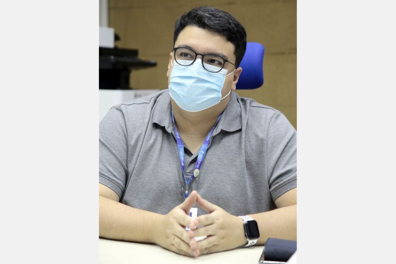 Belém, Pará, Brasil . METODOLOGIA PRODEPA COVID19 - Gustavo Costa, Diretor de Desenvolvimento de Sistemas da Prodepa - 23/07/2020 <div class='credito_fotos'>Foto: Ricardo Amanajás / Ag. Pará | <a href='/midias/2020/originais/6605_3b27ec54-533a-c03a-fe28-8052b1e6073c.jpg' download><i class='fa-solid fa-download'></i> Download</a></div>