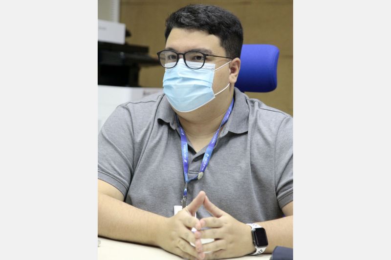Belém, Pará, Brasil . METODOLOGIA PRODEPA COVID19 - Gustavo Costa, Diretor de Desenvolvimento de Sistemas da Prodepa - 23/07/2020 <div class='credito_fotos'>Foto: Ricardo Amanajás / Ag. Pará | <a href='/midias/2020/originais/6605_7a8341f1-1e2b-13f2-c399-6c01361e09f5.jpg' download><i class='fa-solid fa-download'></i> Download</a></div>