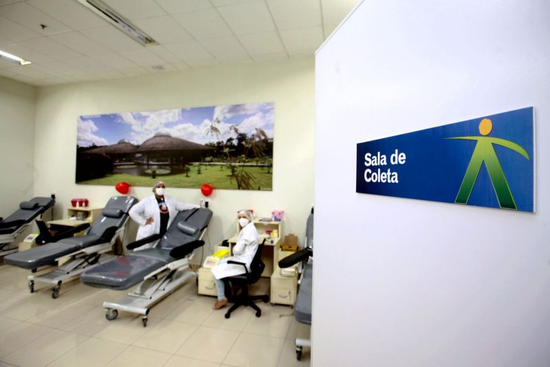 Belém, Pará, Brasil . REABRE HEMOPA PÃTIO - A Fundação Hemopa reabre a partir desta segunda-feira (10), a Unidade de Coleta do Pátio Belém, em horário diferenciado, das 13h à s 17h, de segunda a sexta-feira. - 10/08/2020 <div class='credito_fotos'>Foto: Ricardo Amanajás / Ag. Pará | <a href='/midias/2020/originais/6684_4069168b-15f0-ef7e-2f3a-aefc2818c455.jpg' download><i class='fa-solid fa-download'></i> Download</a></div>