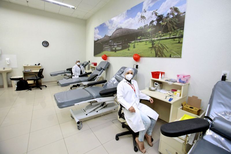 Belém, Pará, Brasil . REABRE HEMOPA PÃTIO - A Fundação Hemopa reabre a partir desta segunda-feira (10), a Unidade de Coleta do Pátio Belém, em horário diferenciado, das 13h à s 17h, de segunda a sexta-feira. - 10/08/2020 <div class='credito_fotos'>Foto: Ricardo Amanajás / Ag. Pará | <a href='/midias/2020/originais/6684_50ec04da-9eb5-7ccc-ac33-4d3ed805b0bc.jpg' download><i class='fa-solid fa-download'></i> Download</a></div>
