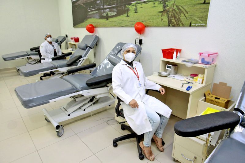 Belém, Pará, Brasil . REABRE HEMOPA PÃTIO - A Fundação Hemopa reabre a partir desta segunda-feira (10), a Unidade de Coleta do Pátio Belém, em horário diferenciado, das 13h à s 17h, de segunda a sexta-feira. - 10/08/2020 <div class='credito_fotos'>Foto: Ricardo Amanajás / Ag. Pará | <a href='/midias/2020/originais/6684_cbd02508-87c0-b35a-be35-3906a1536ac2.jpg' download><i class='fa-solid fa-download'></i> Download</a></div>