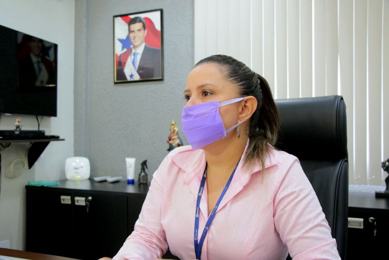 Belém, Pará, Brasil. EXPANSÃO CRÉDITO IMOBILIÃRIO BANPARà - Lauryanne Coimbra de Castro, superintendente da Superintendência de Crédito Imobiliário - 17/08/2020 <div class='credito_fotos'>Foto: Ricardo Amanajás / Ag. Pará | <a href='/midias/2020/originais/6719_88fb6b43-8c8b-6d61-ac36-fdc2bd6fedcf.jpg' download><i class='fa-solid fa-download'></i> Download</a></div>