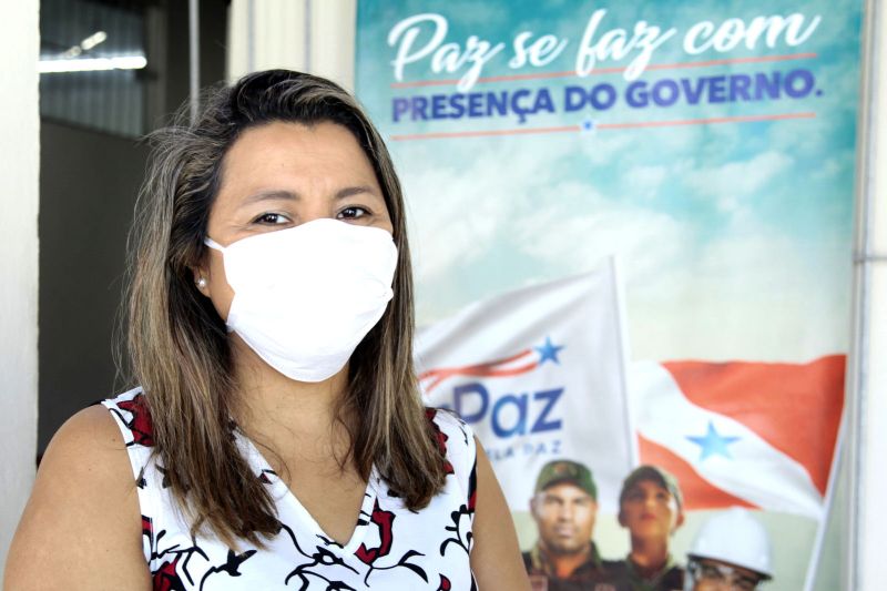 BelÃ©m, ParÃ¡, Brasil. ÃšLTIMO DIA POLICLINICA ITINERANTE - Rosa Teixeira, diretora escola IcuÃ­ - 30/08/2020. Foto: Ricardo AmanajÃ¡s / Ag ParÃ¡.