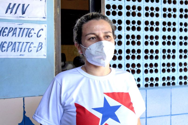 Belém, Pará, Brasil. ÚLTIMO DIA POLICLINICA ITINERANTE - Cristiana Huhn, coordenadora poli itinerante Cabanagem - 30/08/2020. Foto: Ricardo Amanajás / Ag Pará. <div class='credito_fotos'>Foto: Ricardo Amanajás / Ag. Pará | <a href='/midias/2020/originais/6777_bb13c659-f1ac-cb4c-4c44-eb3d2ee00421.jpg' download><i class='fa-solid fa-download'></i> Download</a></div>