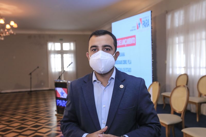 Secretário adjunto da Sespa, Sipriano Ferraz <div class='credito_fotos'>Foto: Jader Paes / Agência Pará | <a href='/midias/2020/originais/6816_42fbe402-4cdd-2b97-4b3e-9aceb1355b21.jpg' download><i class='fa-solid fa-download'></i> Download</a></div>