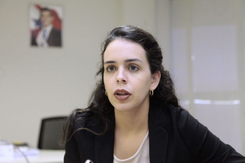 Belém, Pará, Brasil. UM ANO ABELARDO SANTOS - Maitê Gadelha, diretora técnica da Sespa - 16/09/2020. <div class='credito_fotos'>Foto: Ricardo Amanajás / Ag. Pará | <a href='/midias/2020/originais/6836_f9f45178-1fd7-8f16-cc70-b83997122516.jpg' download><i class='fa-solid fa-download'></i> Download</a></div>