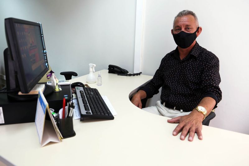 Na Foto; Ronaldo Sepeda - Gerente de Atendimento de PerÃcia da Seplad <div class='credito_fotos'>Foto: Bruno Cecim / Ag.Pará | <a href='/midias/2020/originais/6966_2764c745-0787-4b88-21d2-a5053b1eba32.jpg' download><i class='fa-solid fa-download'></i> Download</a></div>