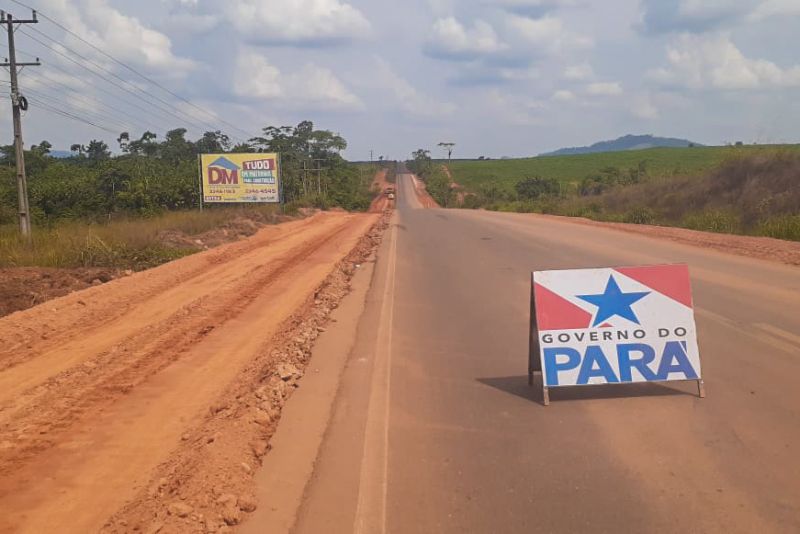 trecho entre as cidades de Curionópolis e Parauapebas <div class='credito_fotos'>Foto: ASCOM SETRAN | <a href='/midias/2020/originais/7019_83ba2fa8-41b6-afbe-88d4-e2d819e22933.jpg' download><i class='fa-solid fa-download'></i> Download</a></div>