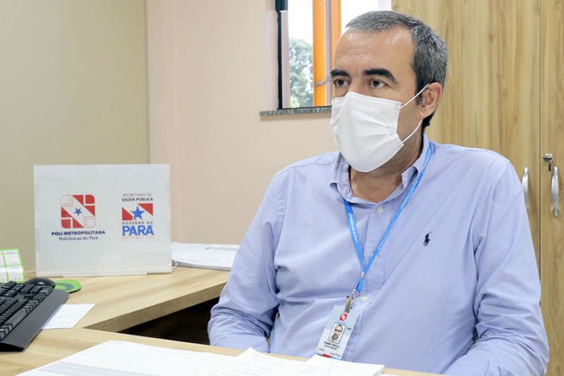 Belém, Pará, Brasil. INÃCIO ATENDIMENTO PÓS COVID - EDUARDO PORTELLA – DIRETOR ADMINISTRATIVO FINANCEIRO - 02/12/2020. <div class='credito_fotos'>Foto: Ricardo Amanajás / Ag. Pará | <a href='/midias/2020/originais/7068_09ee9794-d550-d666-b6a8-9ae604574ff9.jpg' download><i class='fa-solid fa-download'></i> Download</a></div>
