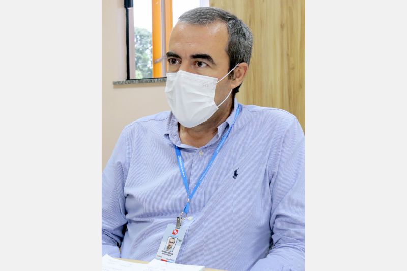 Belém, Pará, Brasil. INÃCIO ATENDIMENTO PÓS COVID - EDUARDO PORTELLA – DIRETOR ADMINISTRATIVO FINANCEIRO - 02/12/2020. <div class='credito_fotos'>Foto: Ricardo Amanajás / Ag. Pará | <a href='/midias/2020/originais/7068_427d6241-85c4-8f08-a48b-a4f668cca820.jpg' download><i class='fa-solid fa-download'></i> Download</a></div>