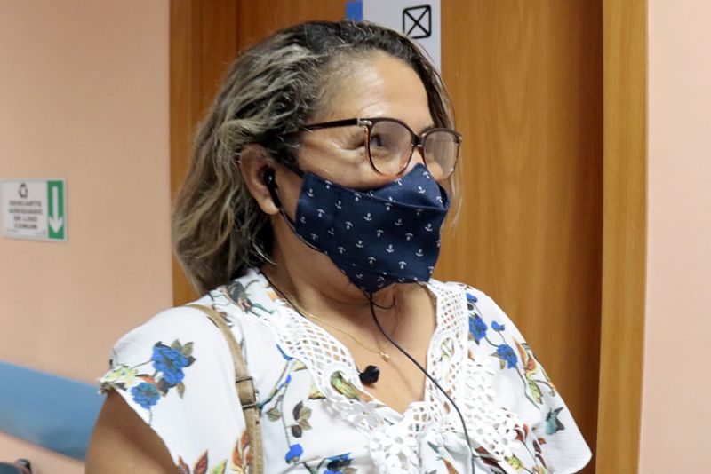 Belém, Pará, Brasil. INÃCIO ATENDIMENTO PÓS COVID - ANA LAURA DIAS, AUTONOMA - 02/12/2020. <div class='credito_fotos'>Foto: Ricardo Amanajás / Ag. Pará | <a href='/midias/2020/originais/7068_aecbe9f8-3d3a-8af1-4128-277c590706de.jpg' download><i class='fa-solid fa-download'></i> Download</a></div>
